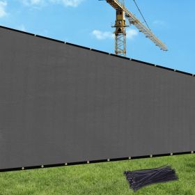 Prohibited From Sale On Amazon XISHAN Fence 5'X25' Dark Green,Dark Grey,Brown HDPE 130 Grams (Option: 5X2ft-Dark Grey)